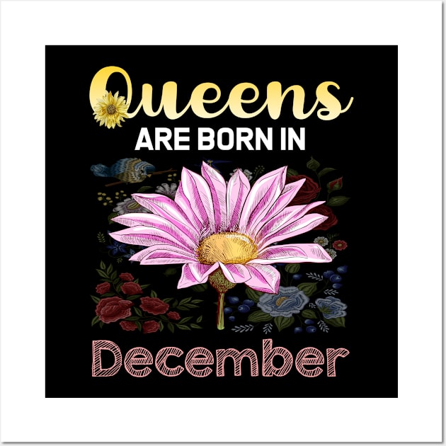 Queen Flower 1 December Wall Art by symptomovertake